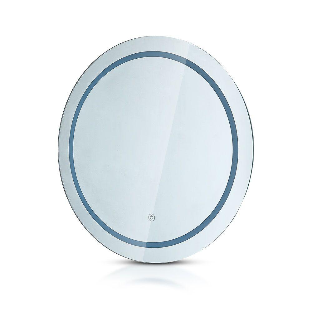 VT-8602 25W LED ROUND MIRROR LIGHT WITH TOUCH SWITCH CCT 3-IN-1 D:600MM