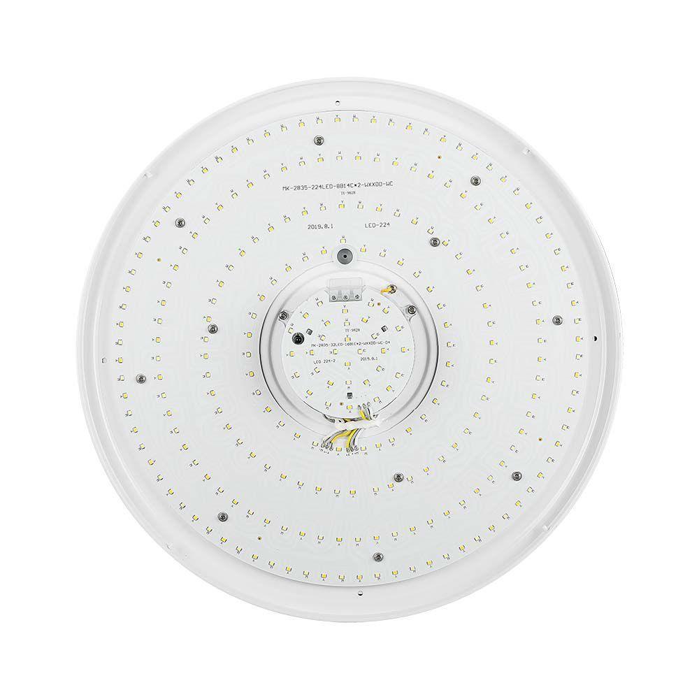 VT-8555 LED 30W/60W/30W DESIGNER DOMELIGHT REMOTE CONTROL CCT CHANGING DIMMABLE STARRY COVER