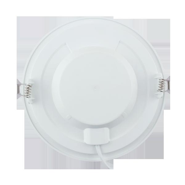 Podtynkowy okrągły downlight LED 12W Żółte światło