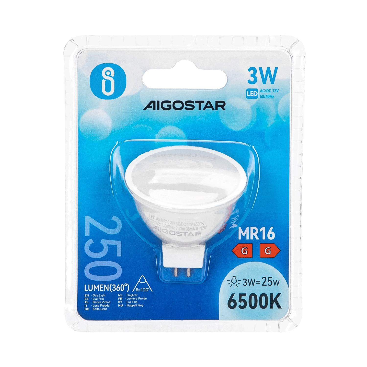 LED MR16 3W(3W,6500K,250lm)