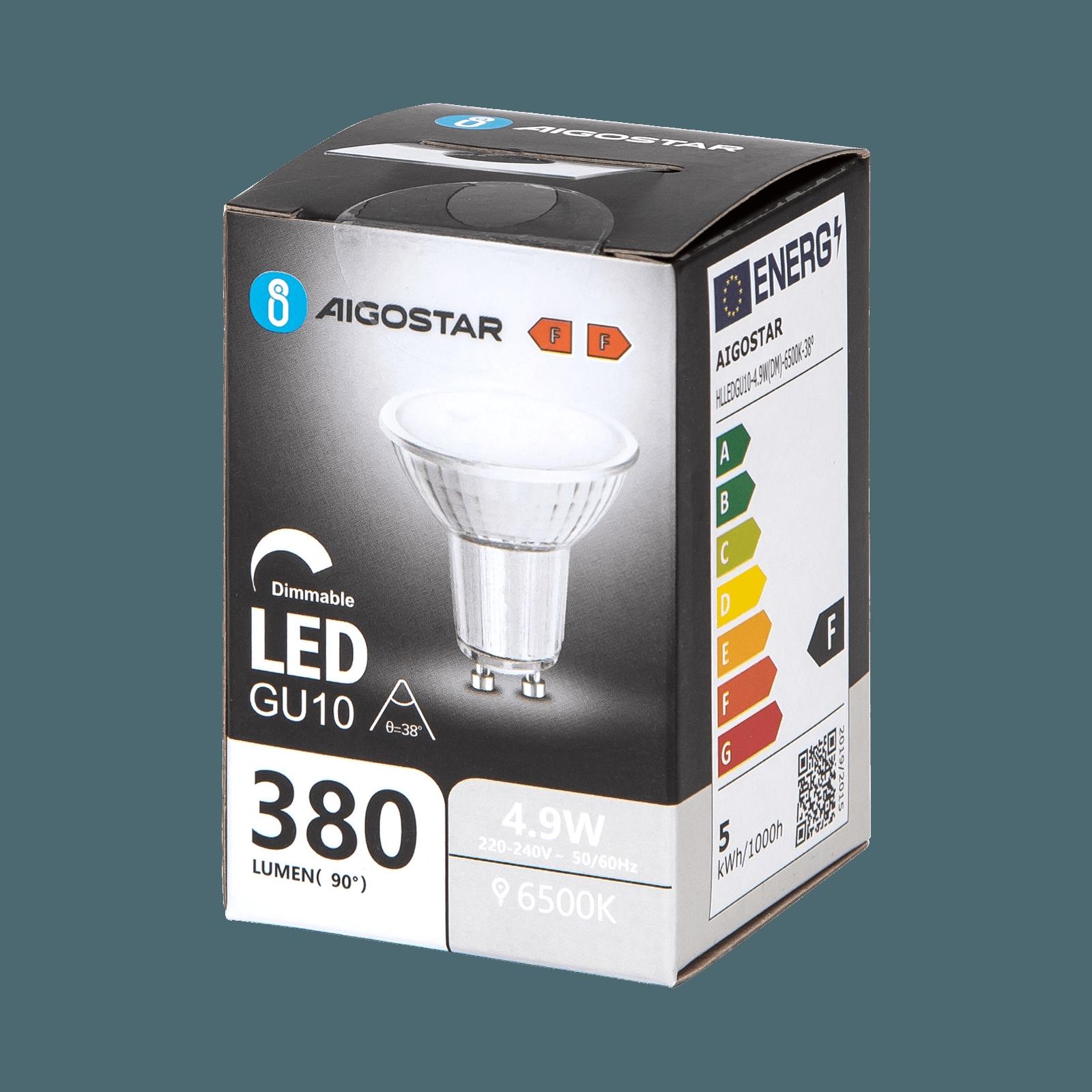 LED GU10 4.9W 6500K