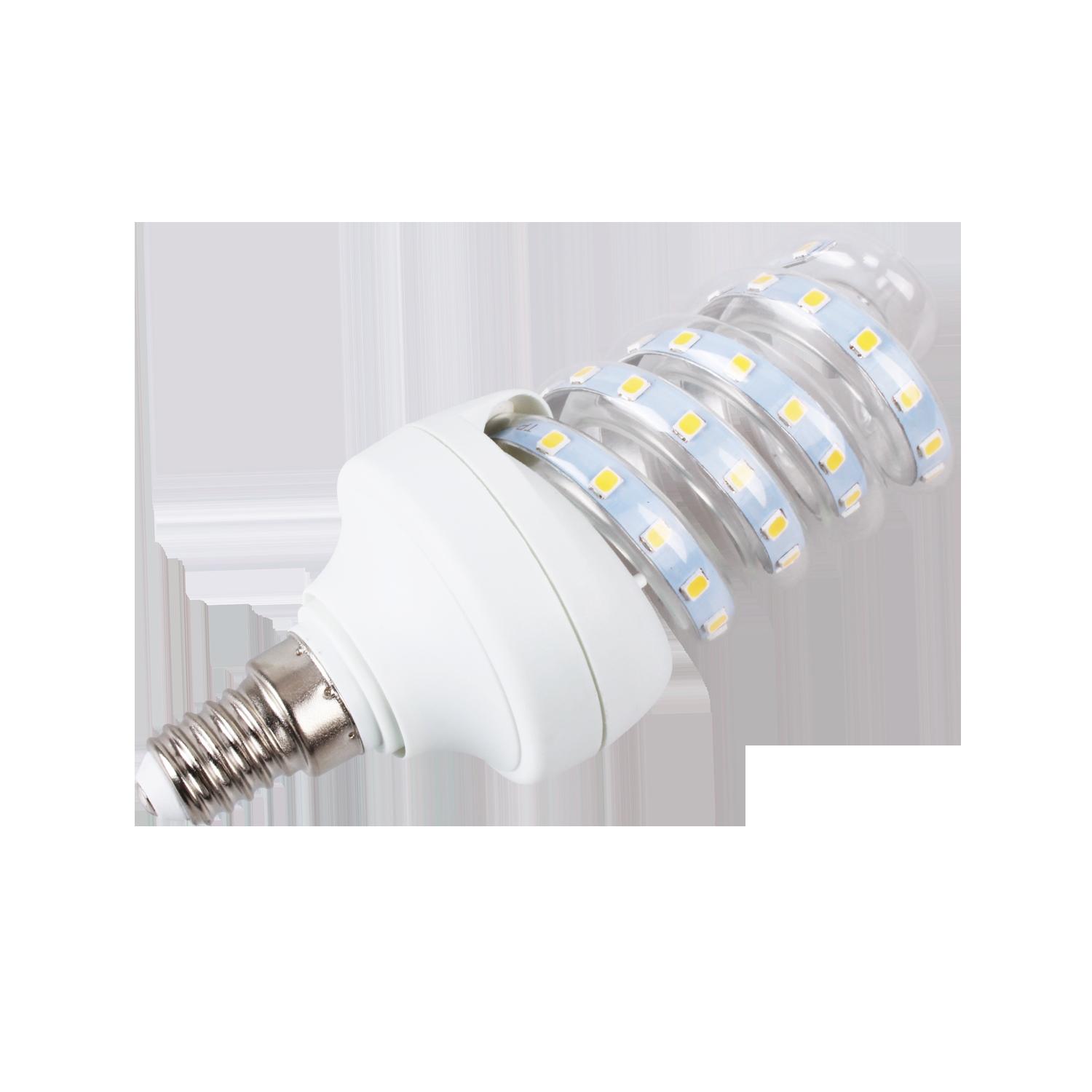 LED E14 9W Spiral tube