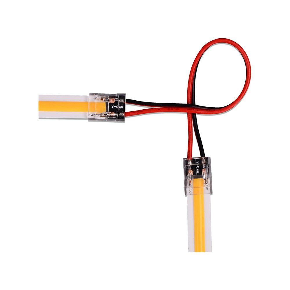 CONNECTOR FOR LED COB STRIP 8MM-DUAL HEAD