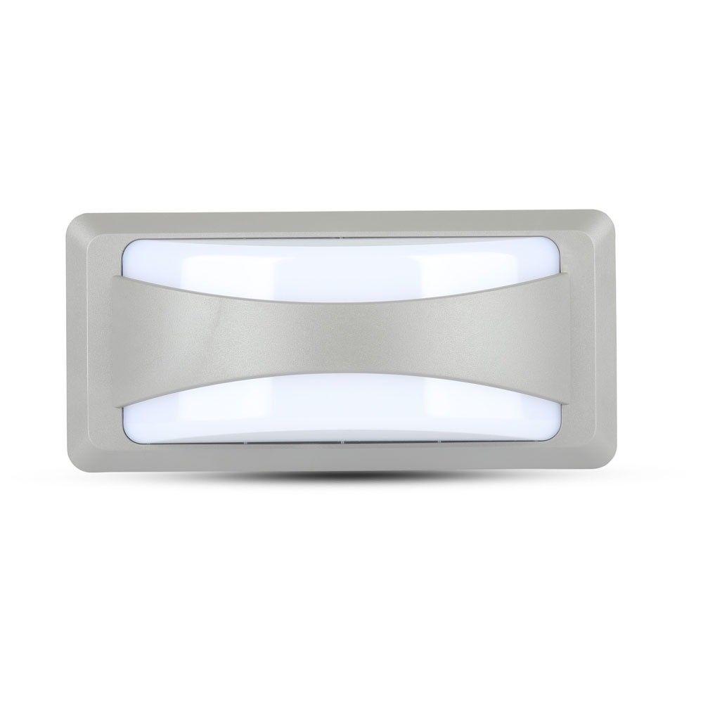 VT-8058 12W LED BULKHEAD WITH SOFTLIGHT 3000K GREY BODY