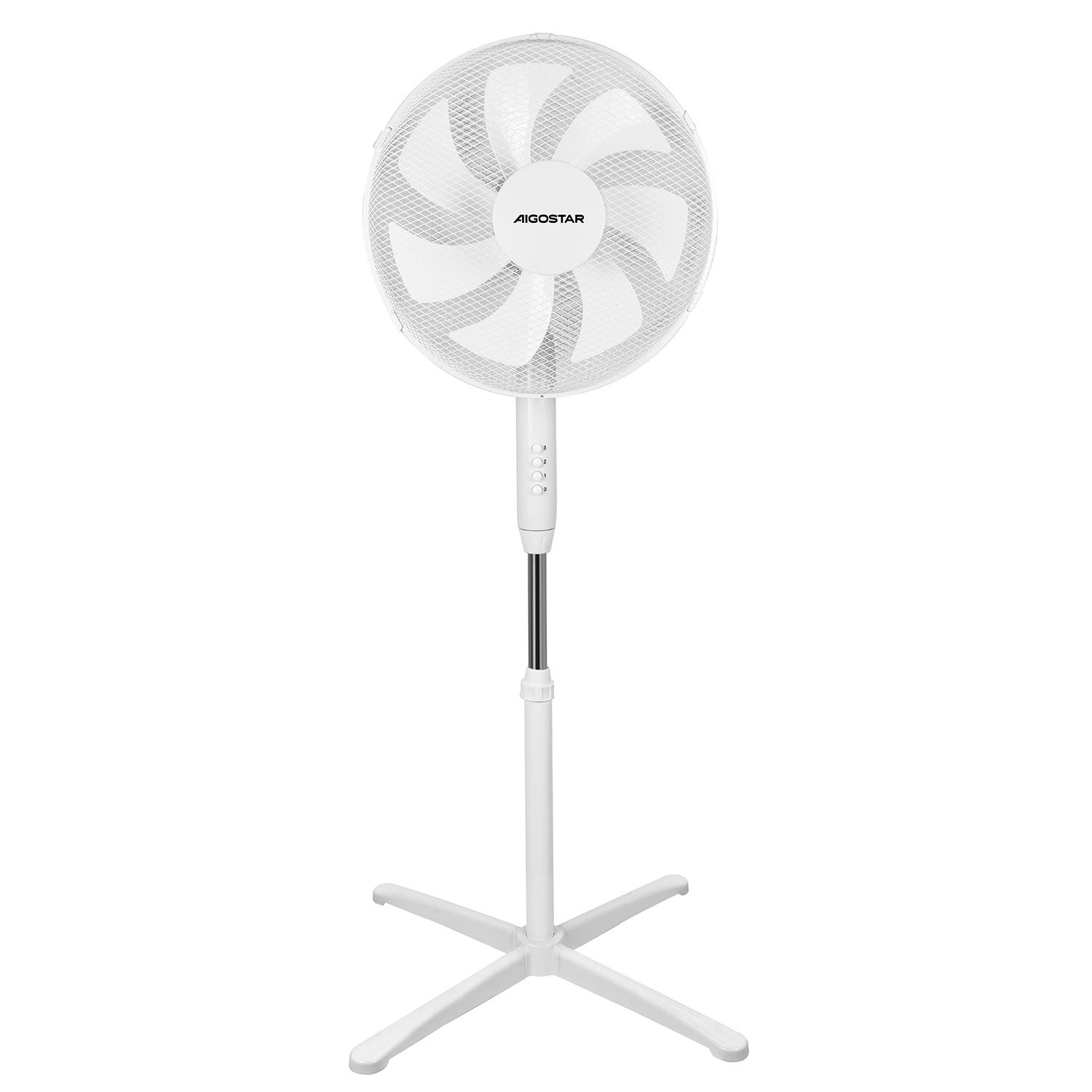 7-blade mechanical stand fan