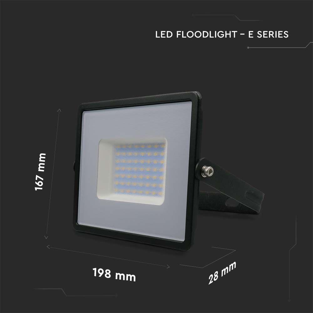 VT-4051 50W SMD FLOODLIGHT 3000K BLACK BODY