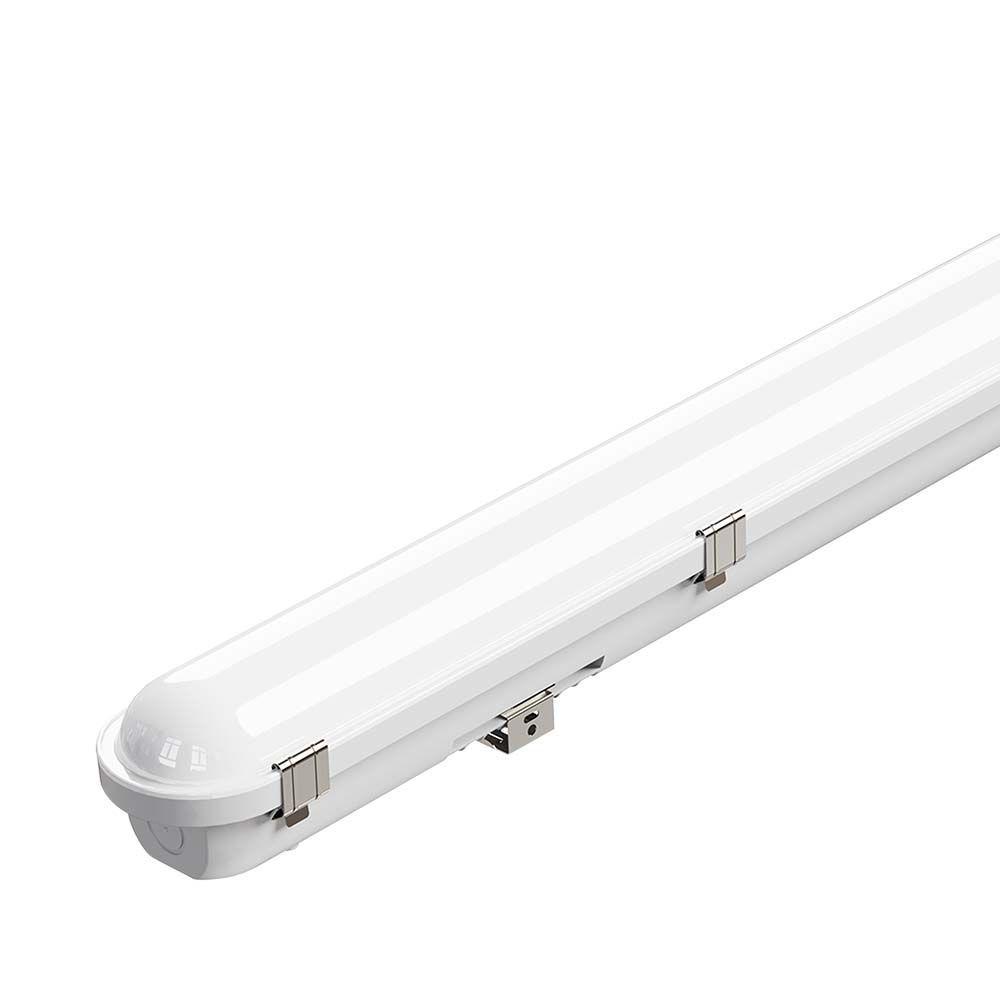 VT-41005SE 30W/40W/50W LED BATTEN FITTING SAMSUNG SENSOR+EMERGENCY 5FT 3IN1 IP65/IK10