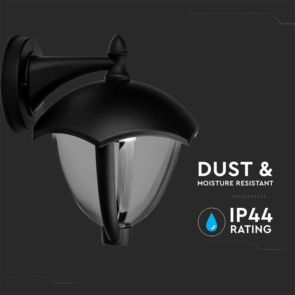 VT-731 E27 WALL LAMP-MATT BLACK-DOWN E27