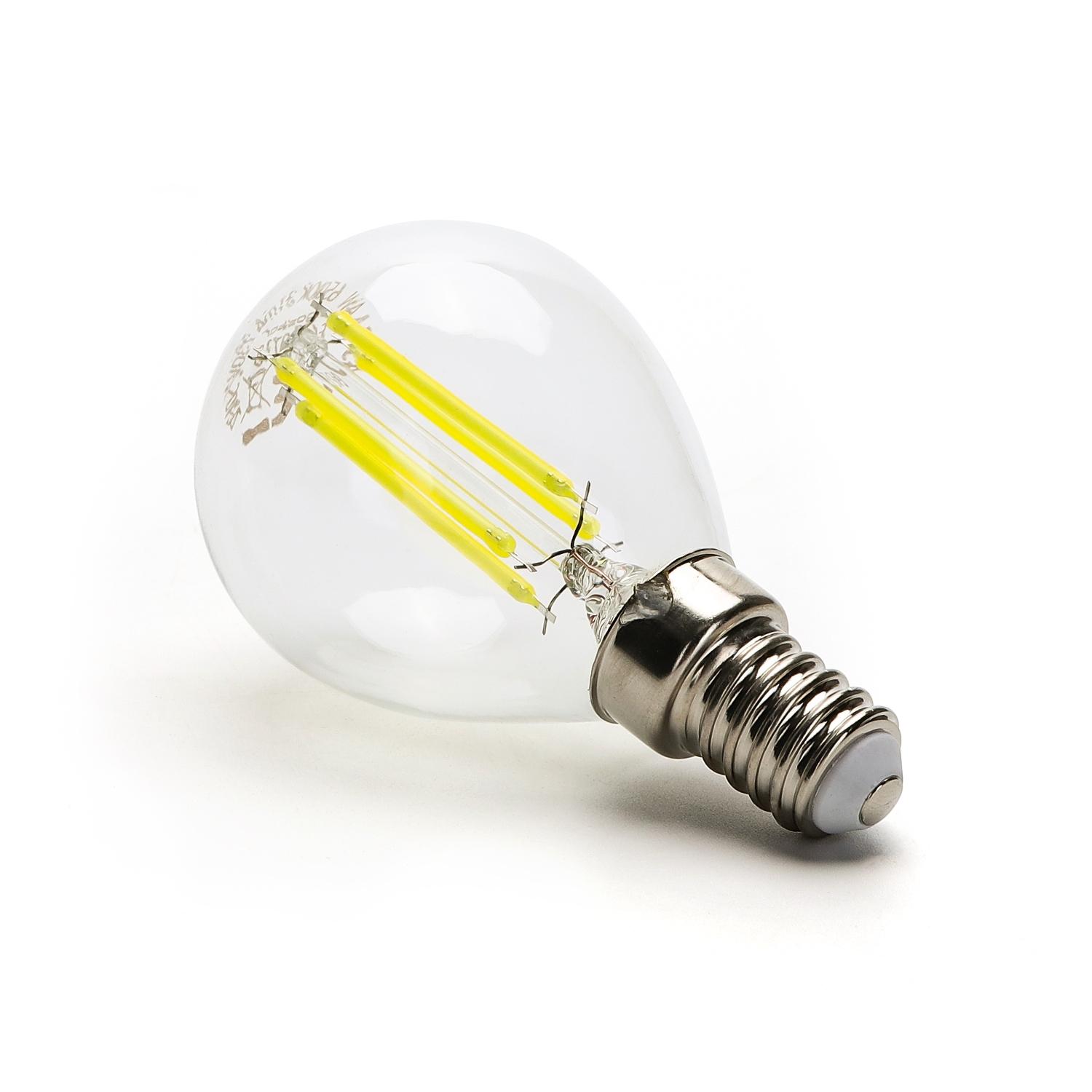 LED Filament Bulb (Clear) G45 E14 4W