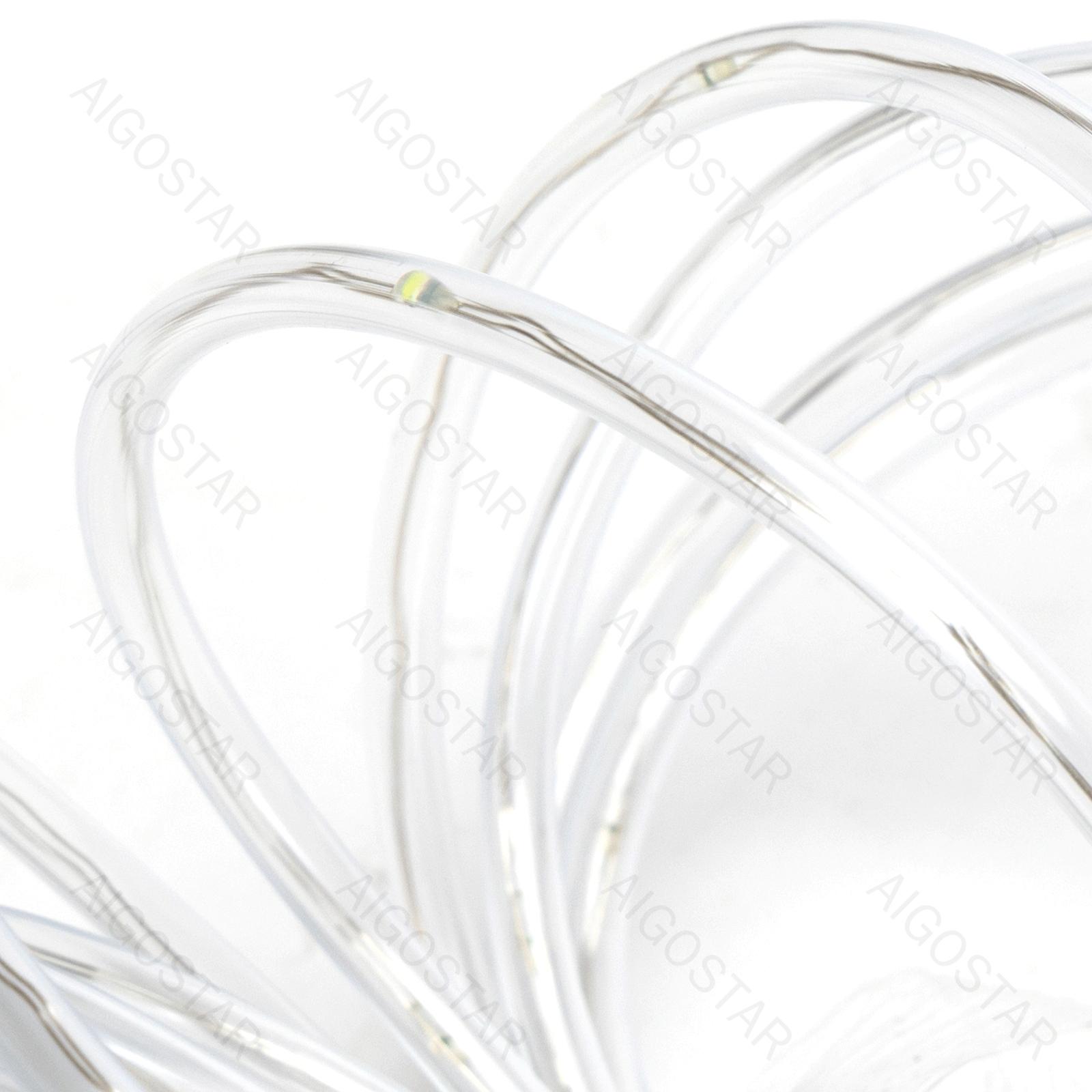 Low-voltage light string, Φ9mm tube lights, cool white, 3m+5m