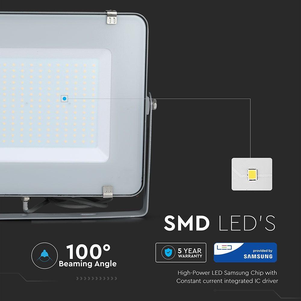 VT-300 300W SMD FLOODLIGHT SAMSUNG CHIP 6400K GREY BODY