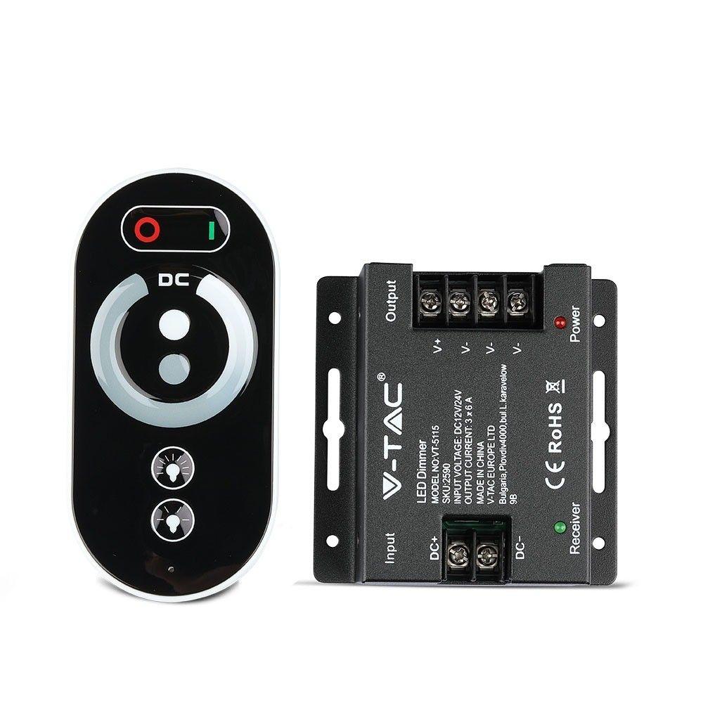 VT-5115 216W LED DIMMER WITH TOUCH REMOTE CONTROLLER