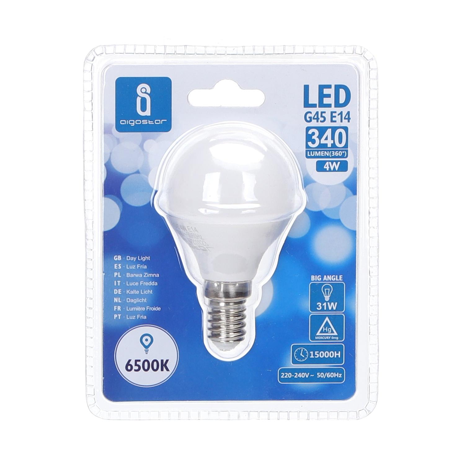 LED G45 E14 4W