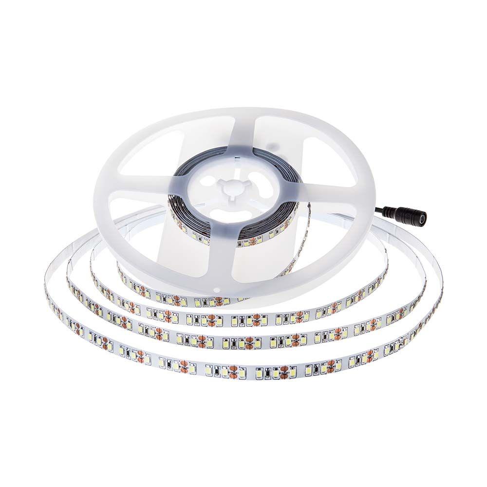 VT-2835 168 12W/M LED STRIP LIGHT 4000K IP20 24V (5M/ROLL)(PRICE PER M)