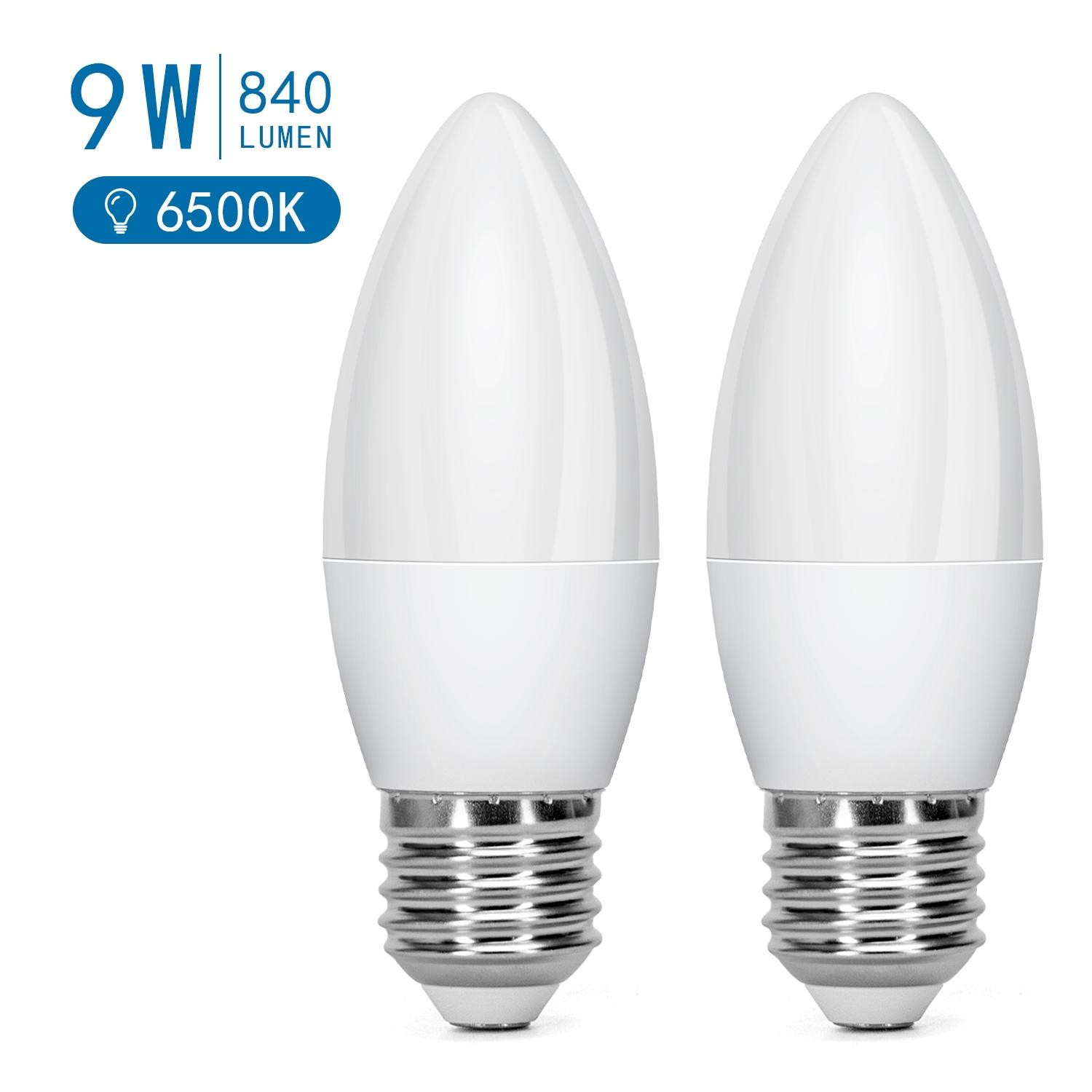 LED C37 E27 9W