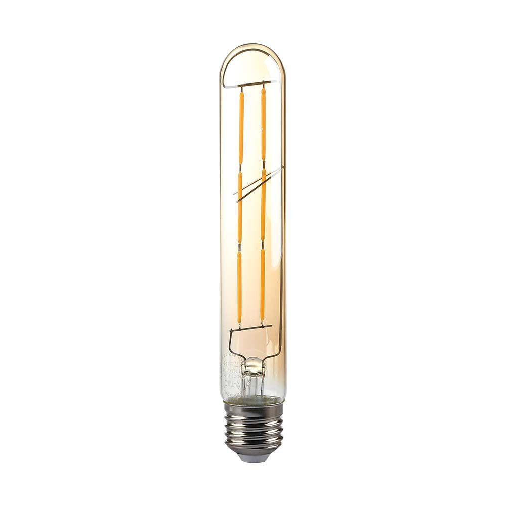 VT-2006 6W T30 LED FILAMENT BULB AMBER GLASS 2200K E27