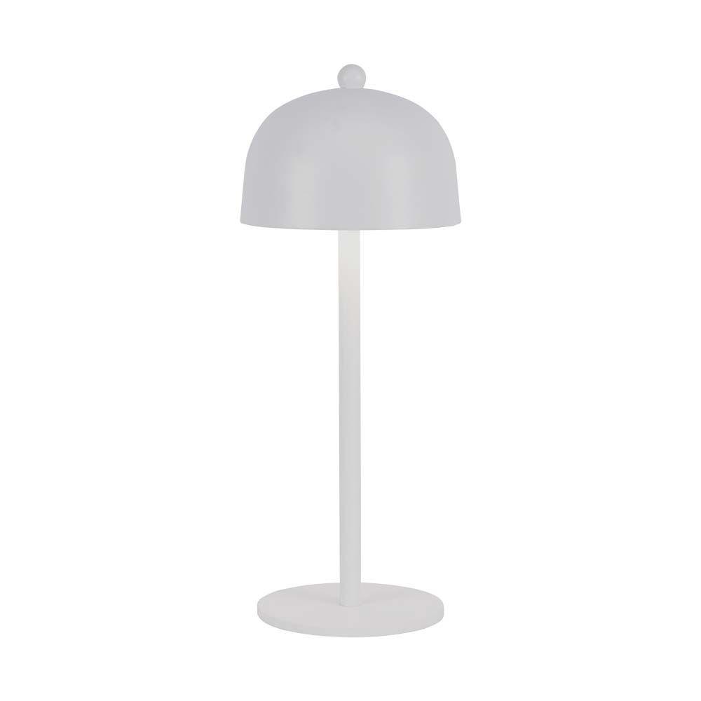 Lampka nocna LED zasilana bateryjnie, Wysokość:30cm, Bateria 1800mAh, Ściemnianie przez dotyk, Barwa:3w1, Obudowa: Biała, VTAC, SKU 7986