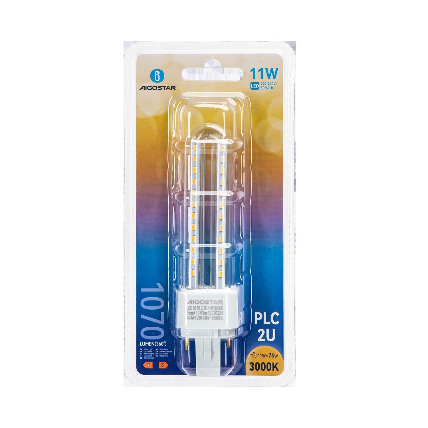 LED G24d-3 11W Double tubes