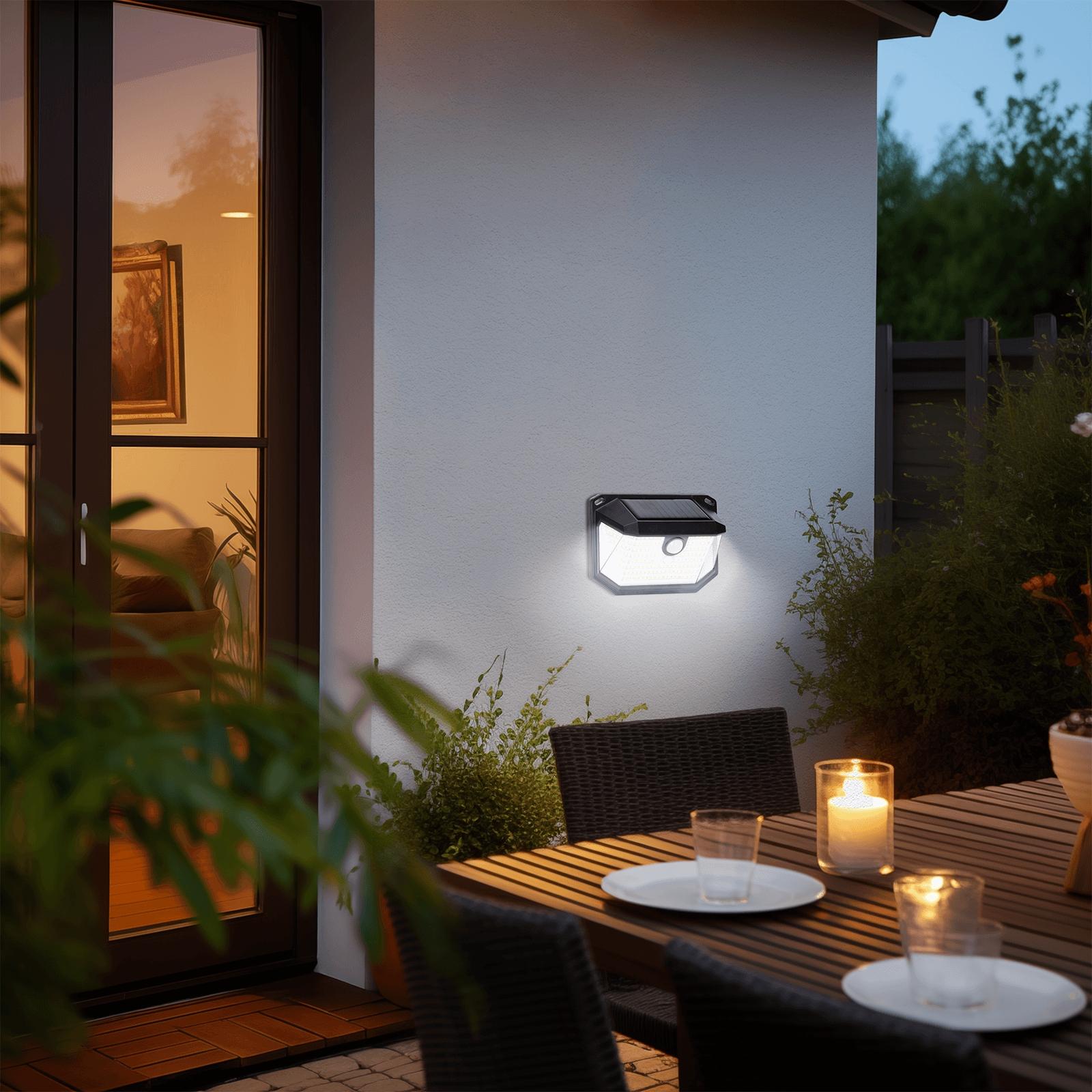 Solar wall lights 0.8W IP65