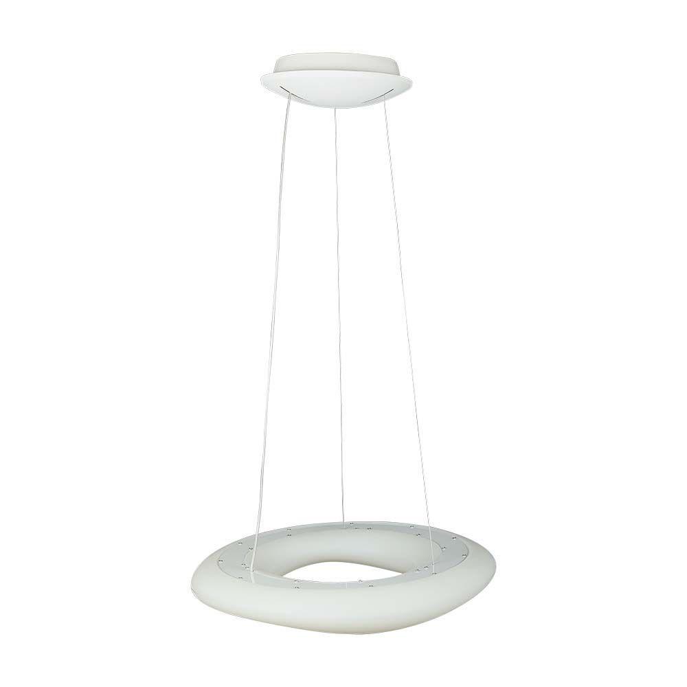 VT-7605 36W ROUND LED DESIGNER HANGING PENDANT COLOR CHANGING 600x2000 DIMMABLE WHITE