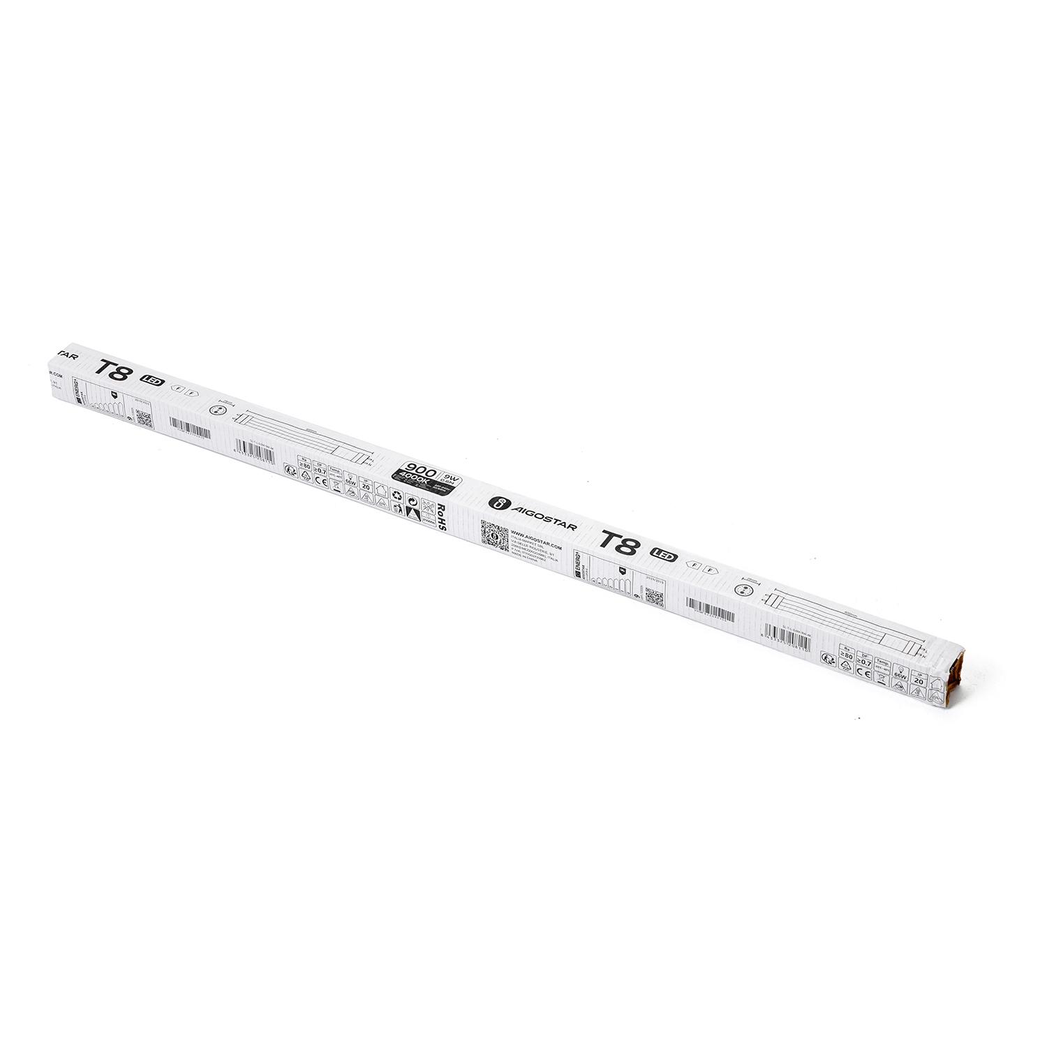 LED Glass T8 Light Tube 0.6m 8W