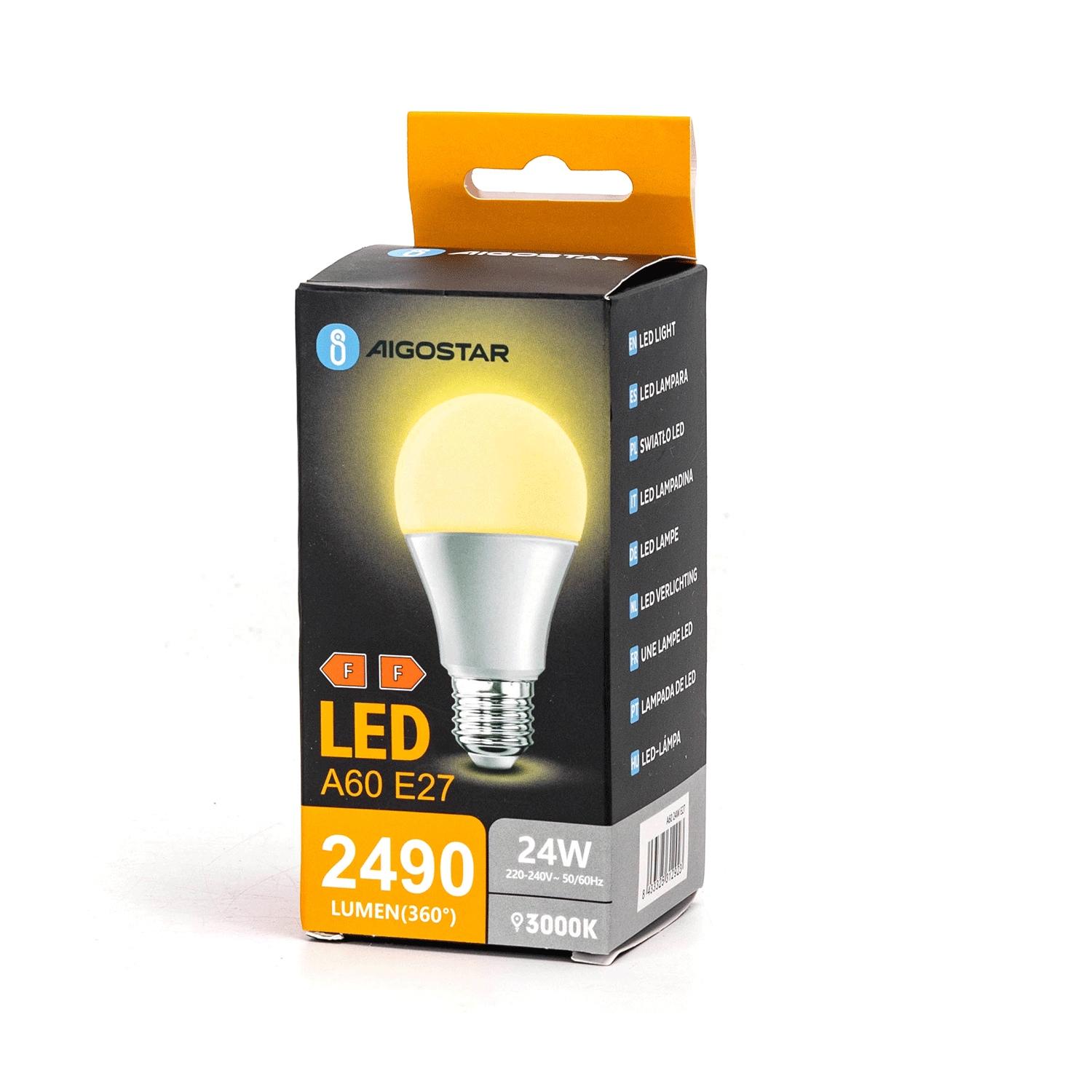 LED A60 E27 24W(24W,E27,3000K)