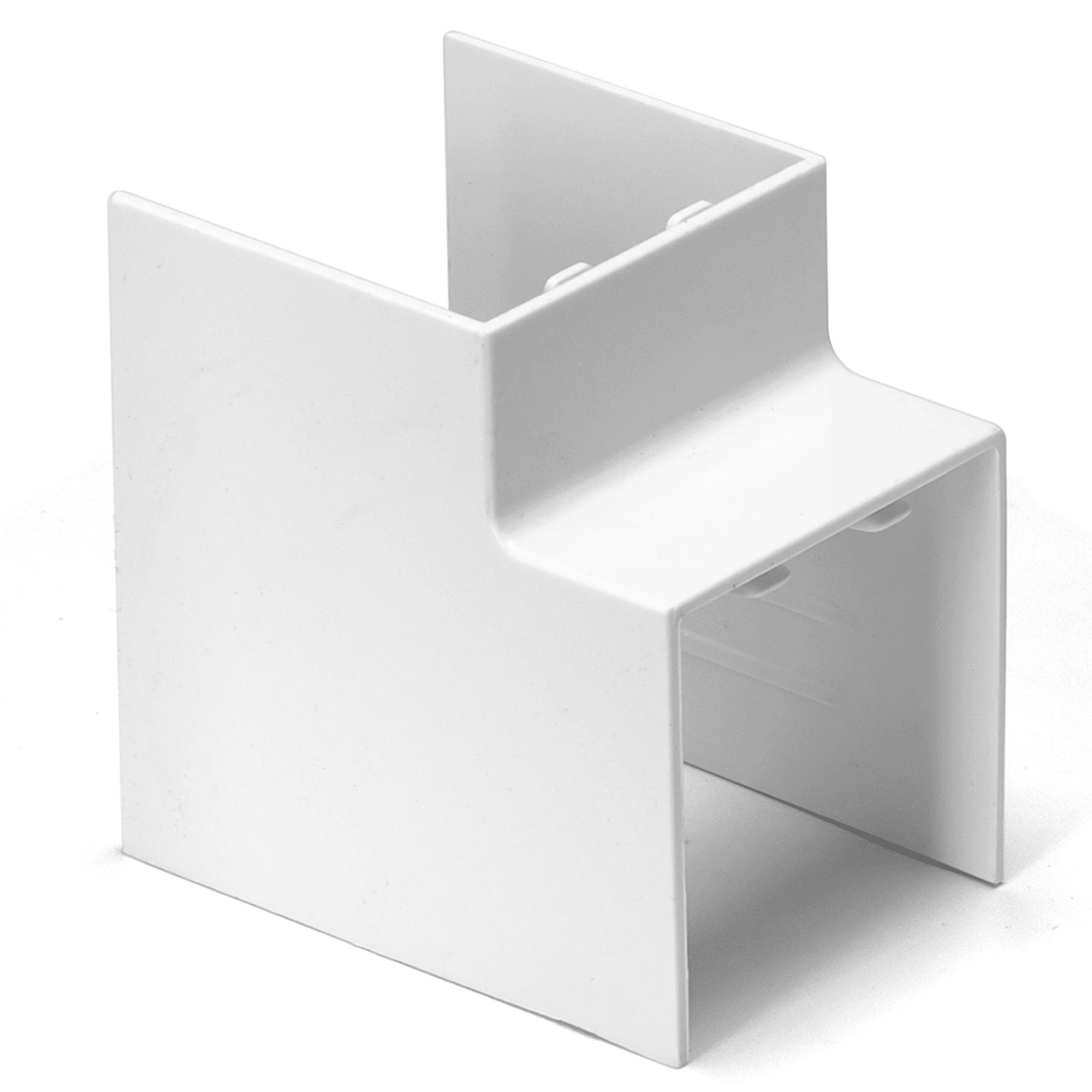 PVC Square Trunking Internal Bend White 40*40mm 4pcs