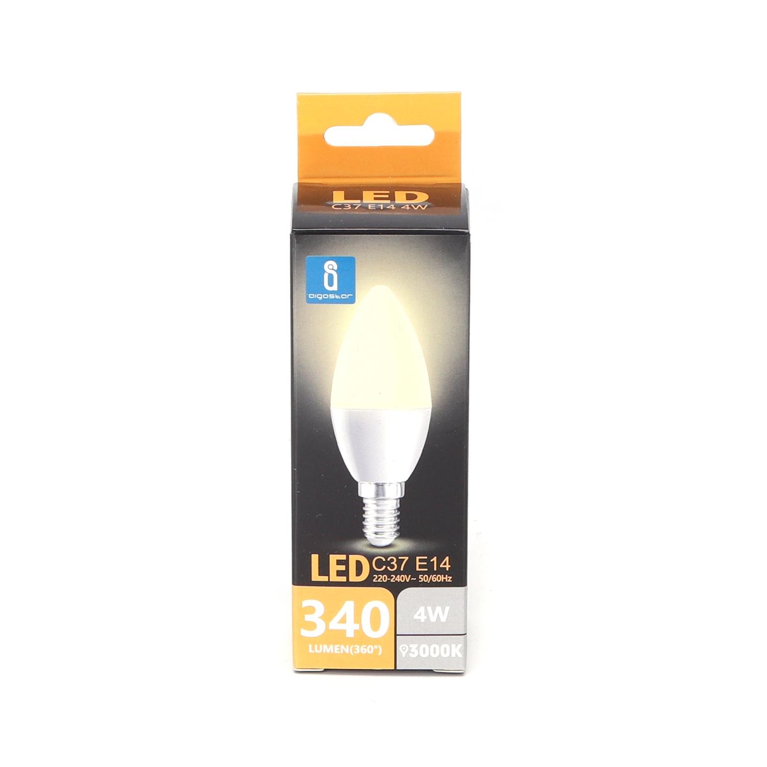 LED E14 C37 4W