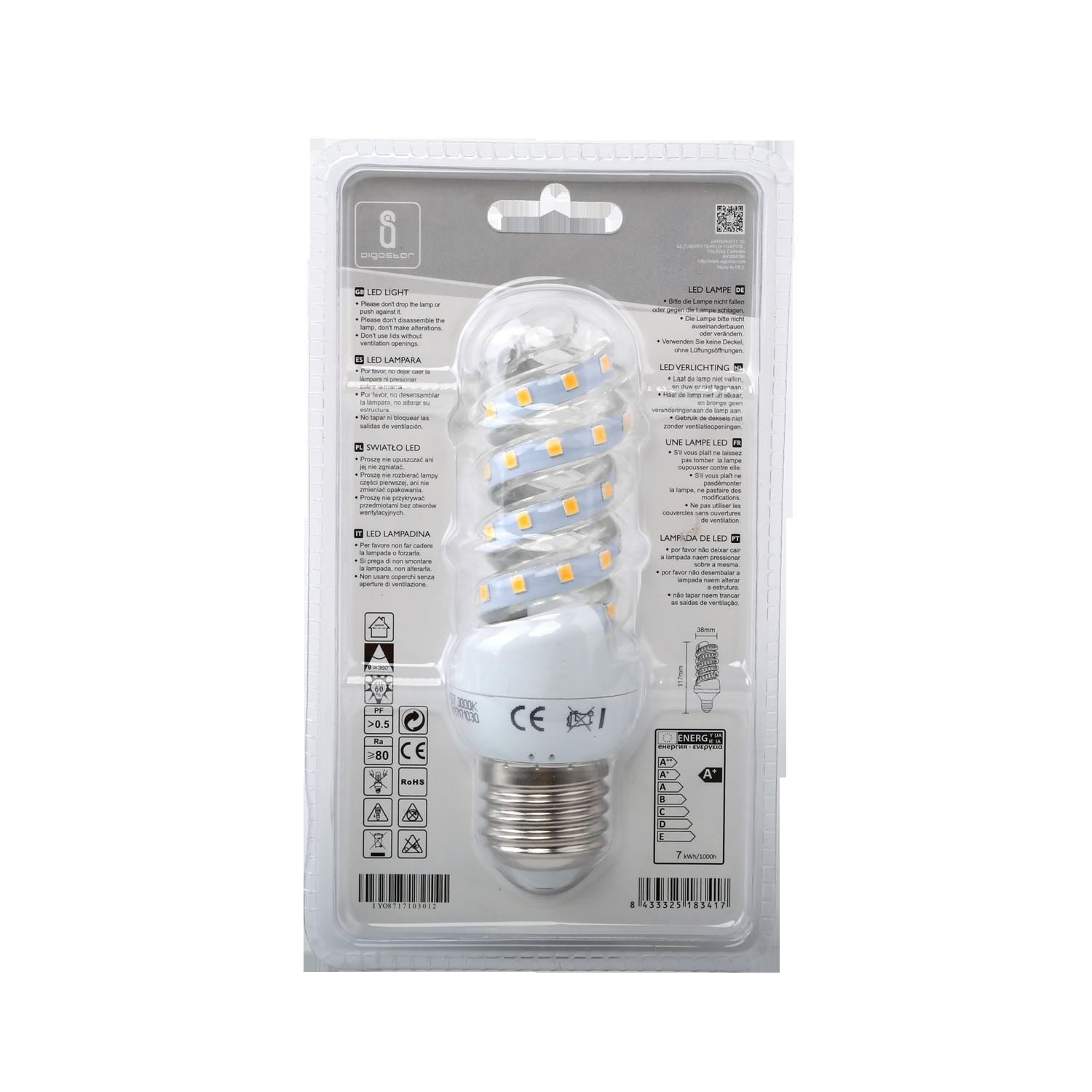 lampa spiralna LED B5