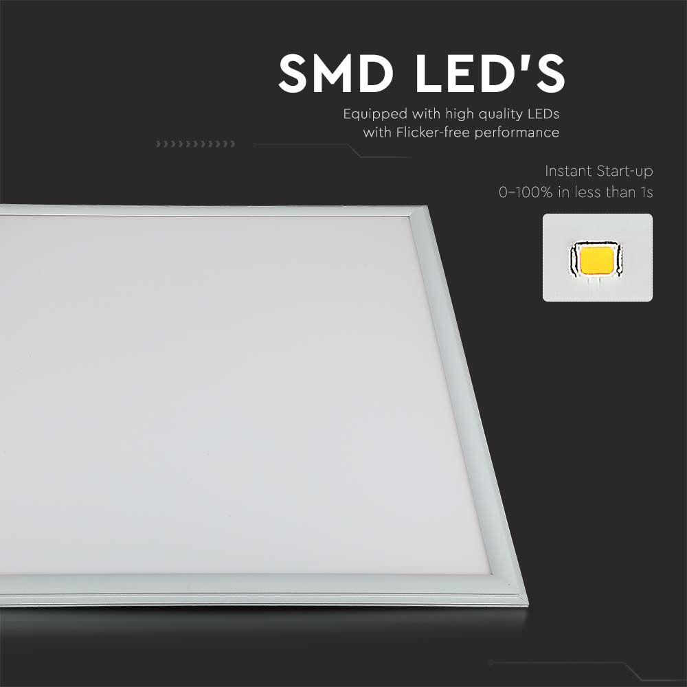 VT-6069 36W LED PANEL 62x62CM 4000K UGR19 6PCS/PACK