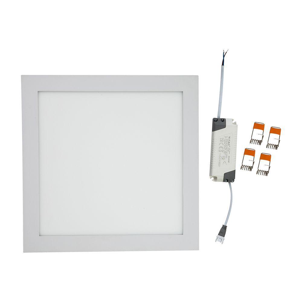 VT-2407 24W LED PREMIUM PANEL 3000K SQUARE