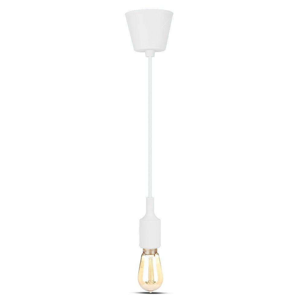 Lampa Wisząca, Trzonek:E27/ Biały, VTAC, SKU 3477