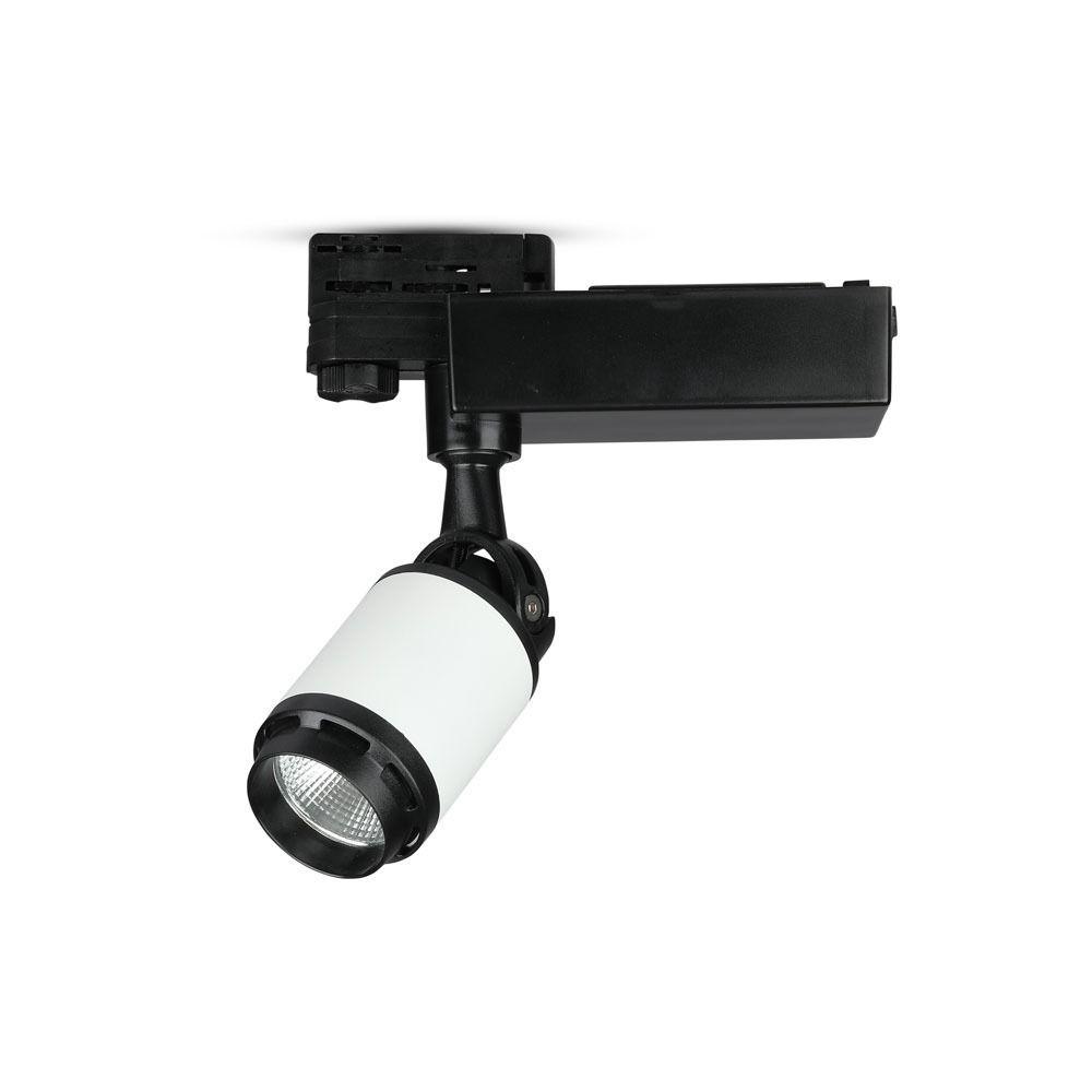 VT-4528 25W LED TRACKLIGHT 4000K- BLACK&WHITE BODY