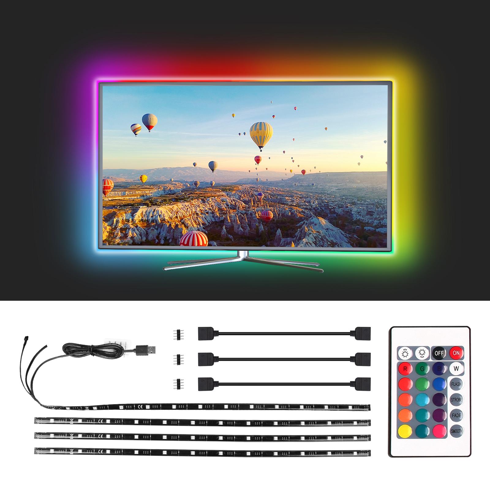 LED Low-voltage Strip Light for TV 4*0.5m RGB