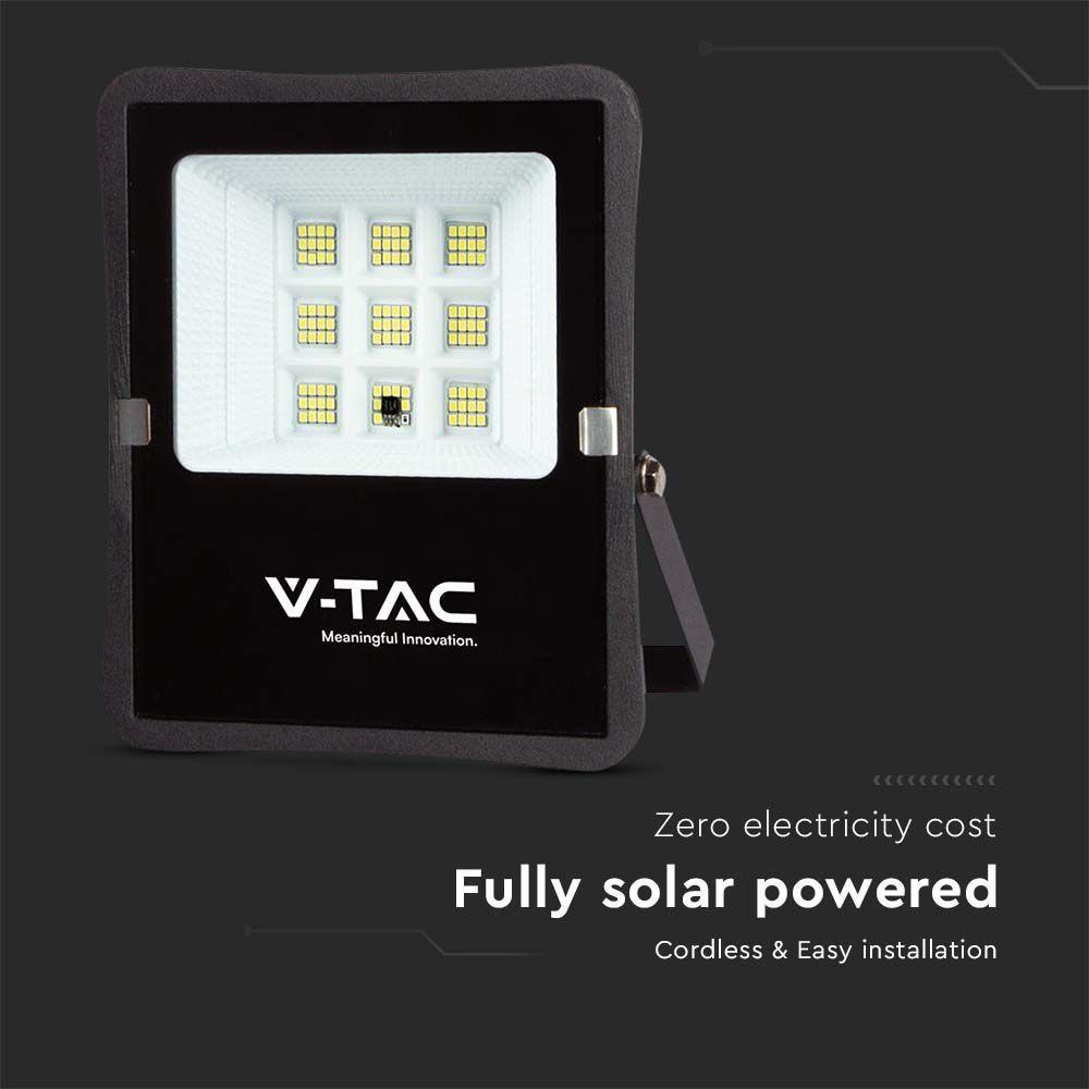 VT-55050 50W LED SOLAR FLOODLIGHT 6400K