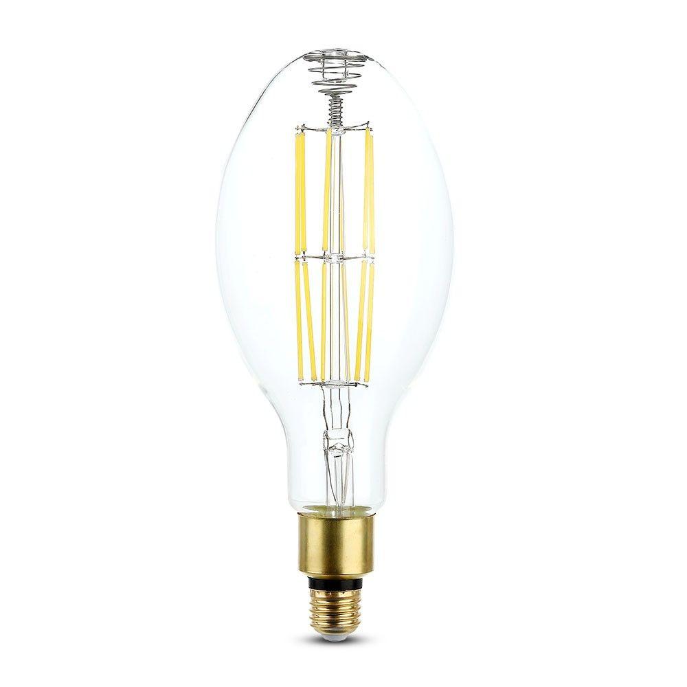 24W LED ED120 Żarówka LED Filament, Klosz Transparentny, Barwa:4000K, Skuteczność: 160lm/W, Trzonek:E27 , VTAC, SKU 2816