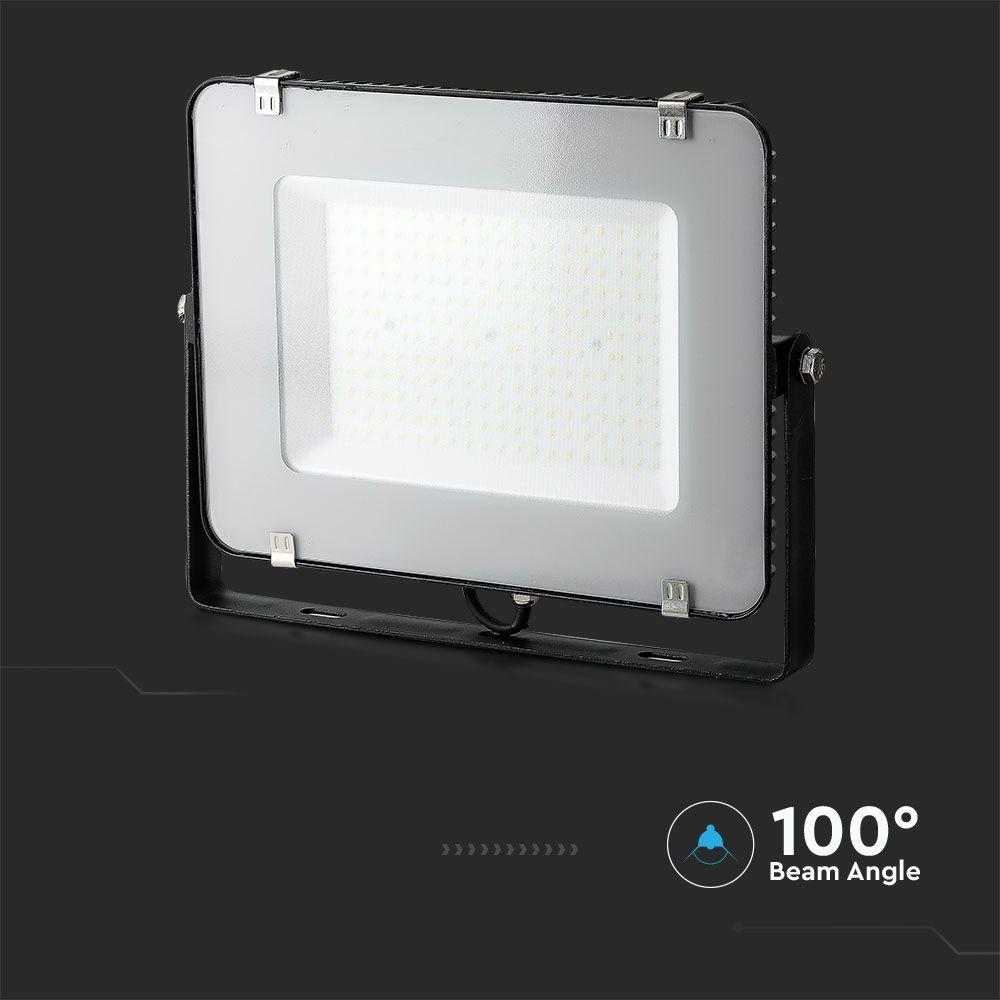 150W Naświetlacz LED SMD, Chip SAMSUNG, Barwa:4000K, Obudowa: Czarna , Wydajność: 115lm/w, VTAC, SKU 21772