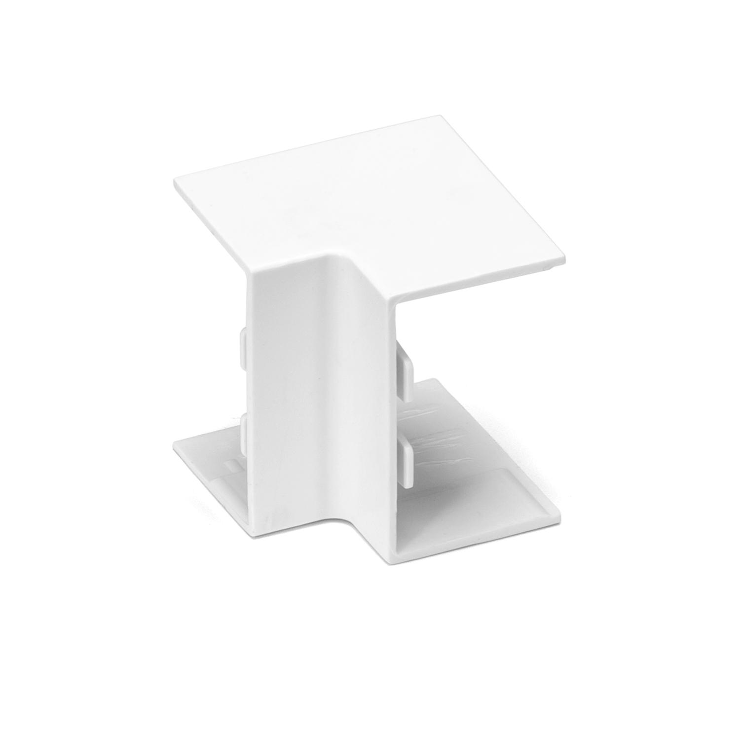 PVC Square Trunking Internal Bend White 25*16mm 4pcs