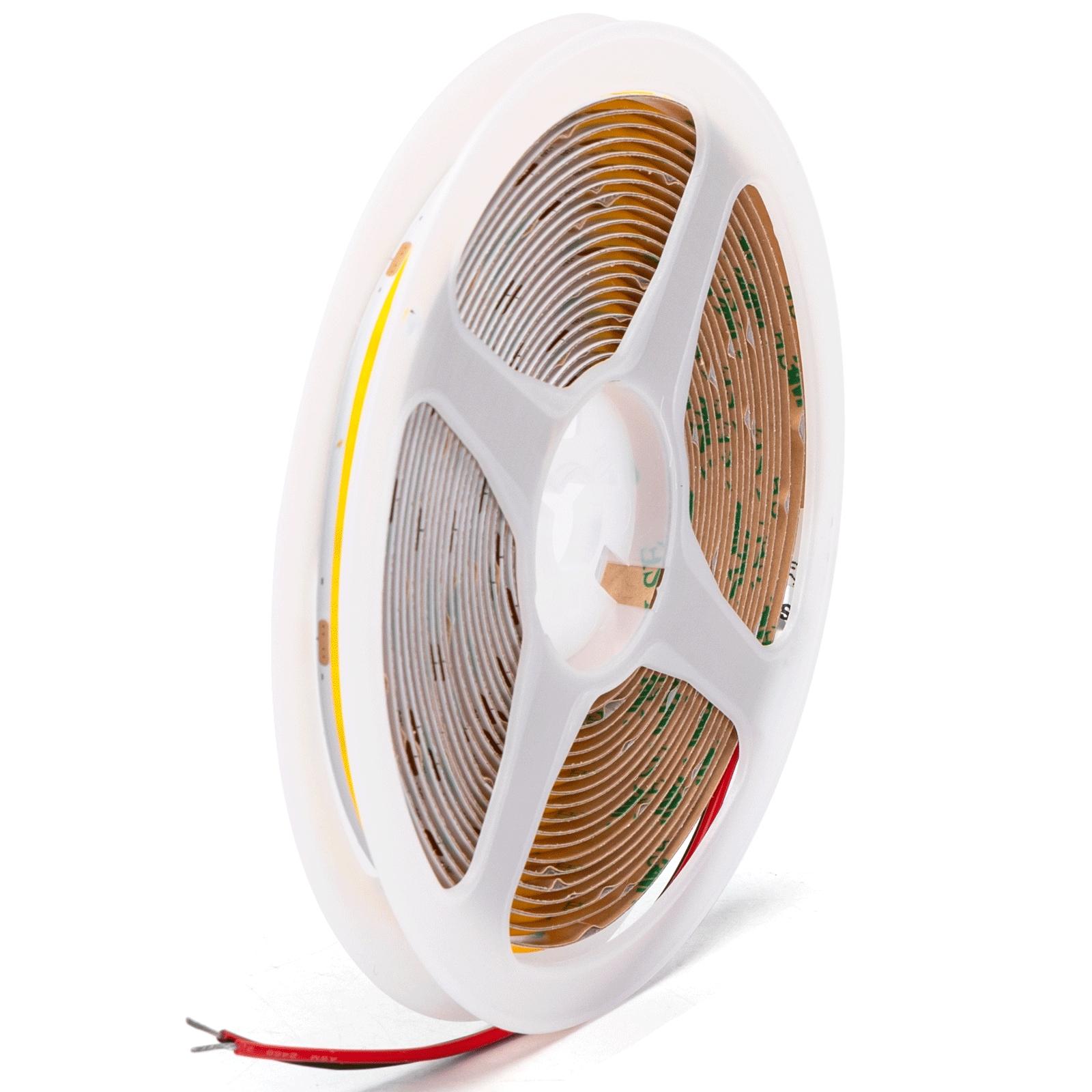 COB low voltage strip light,5m, 4000K