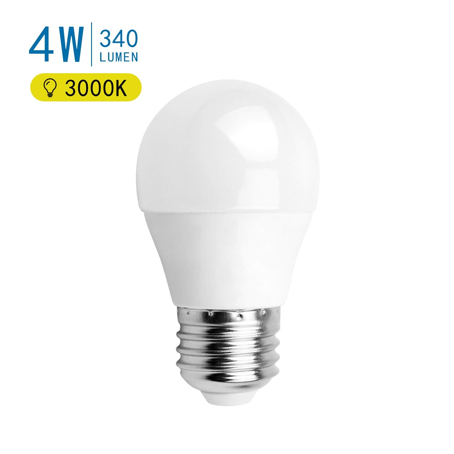 LED E27 4W G45