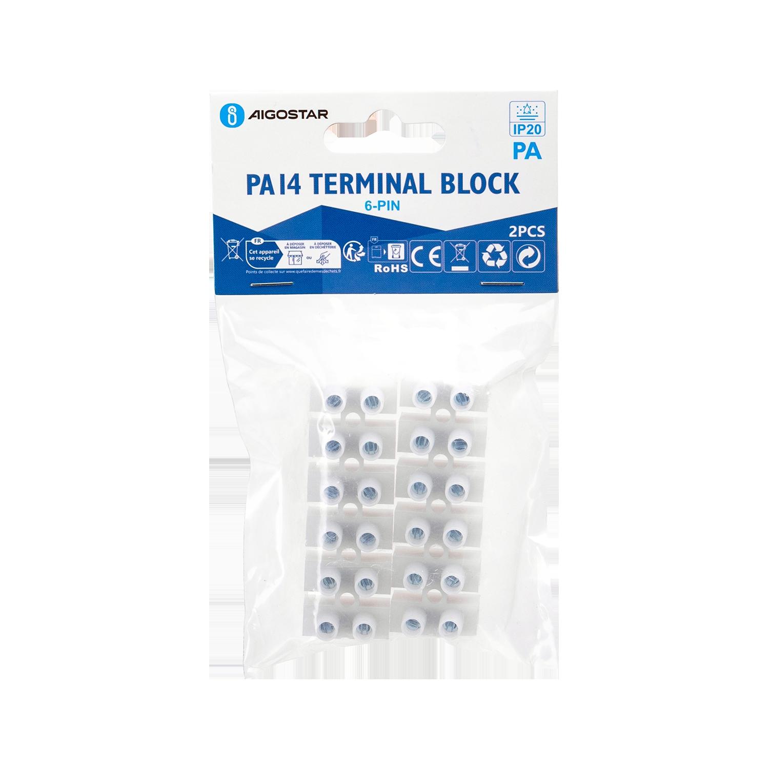 PA16 Terminal Blocks White