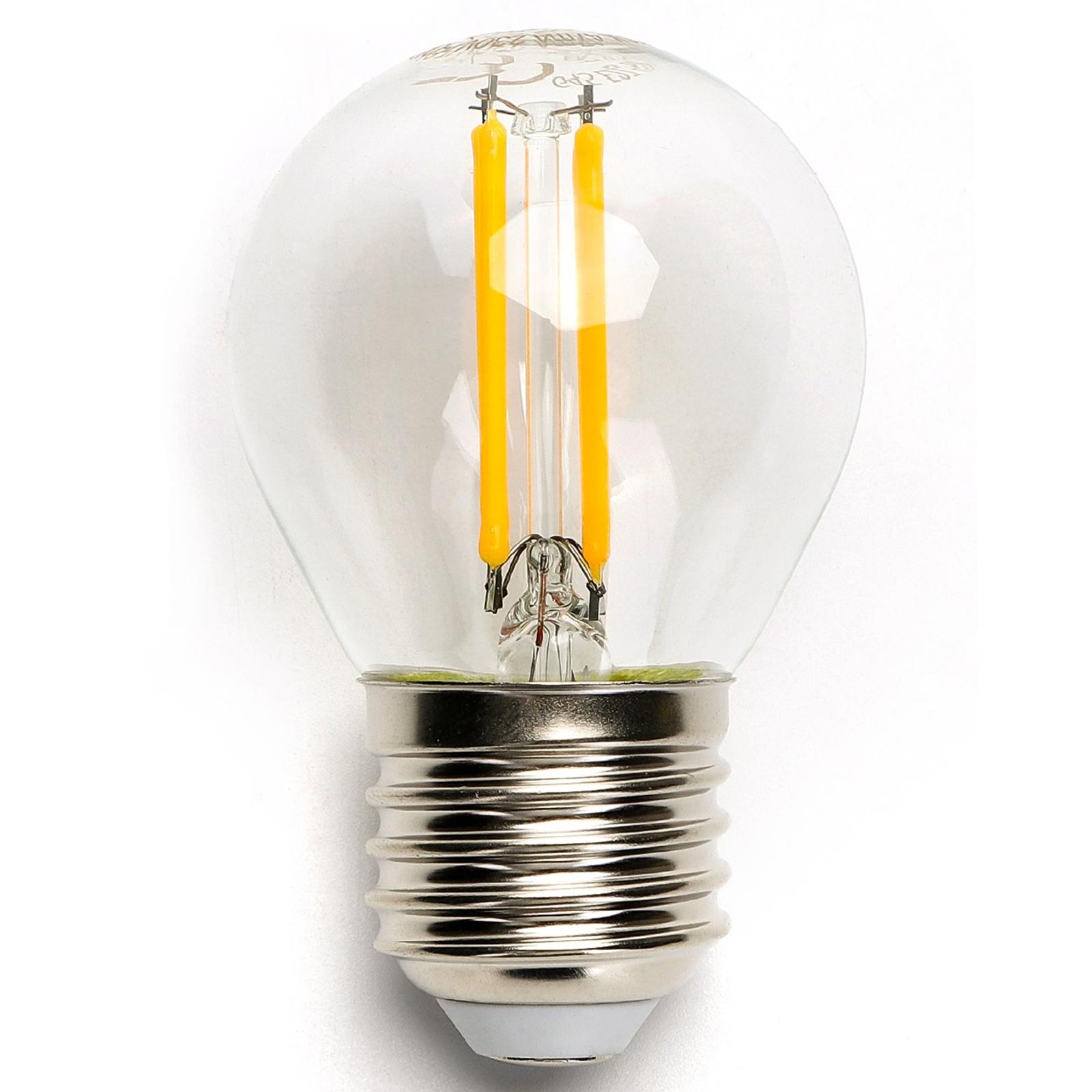 LED filament lamp G45