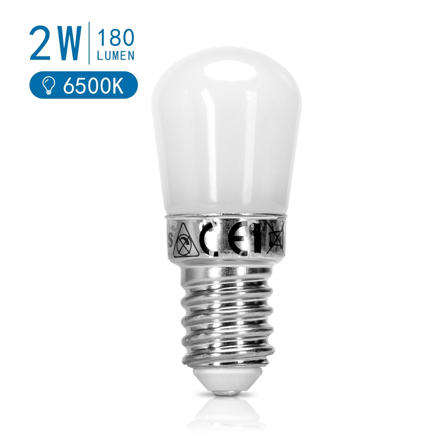 Żarówka LED do Lodówki T22 E14 2W (2W,E14,6500K)