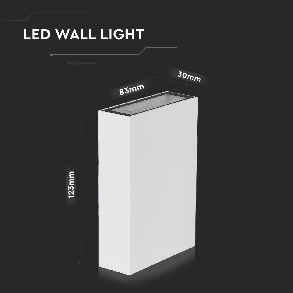 VT-844 4W LED WALL LIGHT - CREE CHIP 6500K-WHITE