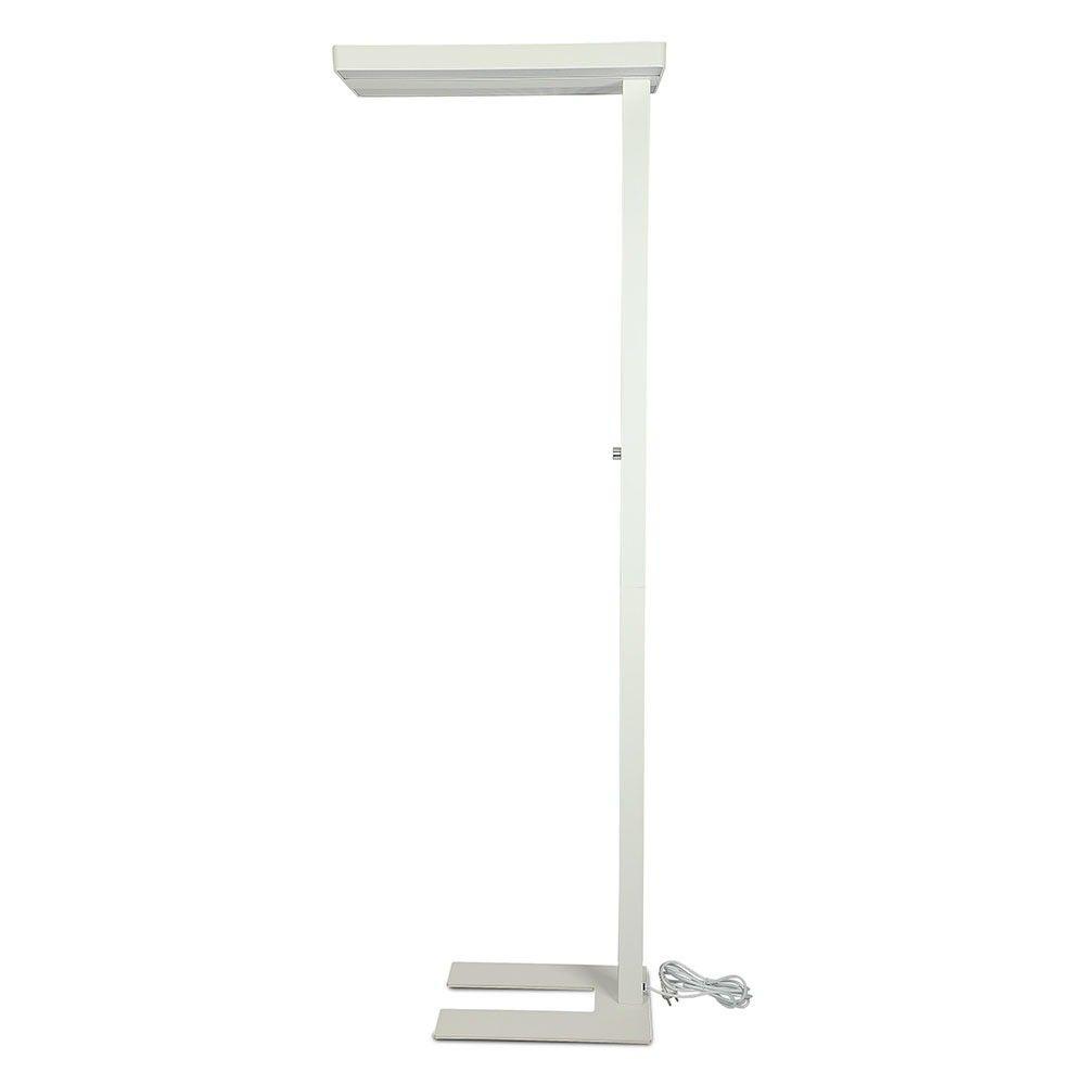 VT-8500 80W LED FLOOR LAMP(KNOB DIMMING) 4000K,WHITE -5 YRS WTY