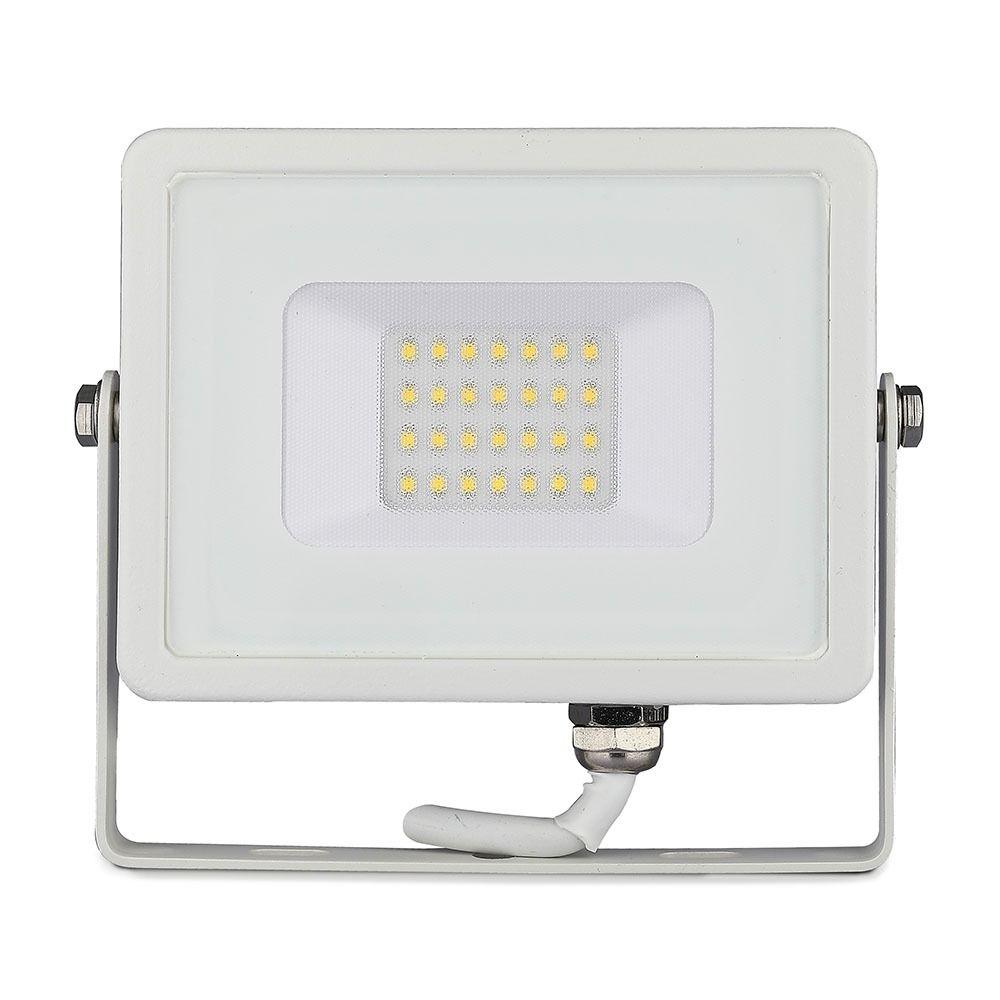 20W Naświetlacz LED SMD, Chip SAMSUNG, Barwa:3000K, Obudowa: Biała , VTAC, SKU 442