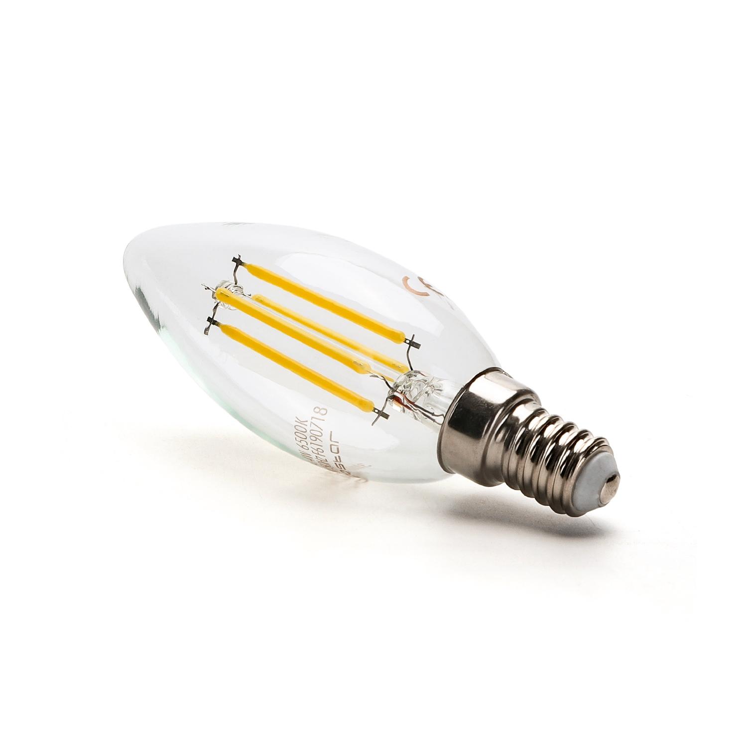 LED Filament Bulb (Clear) C35 E14 4W