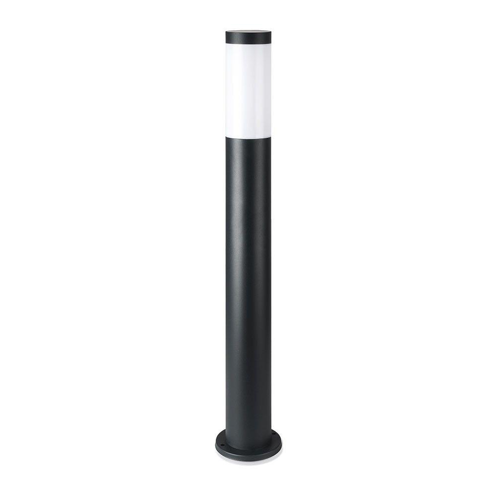 VT-838 BOLLARD LAMP-STAINLESS STEEL BODY(80CM)E27 BLACK-IP44