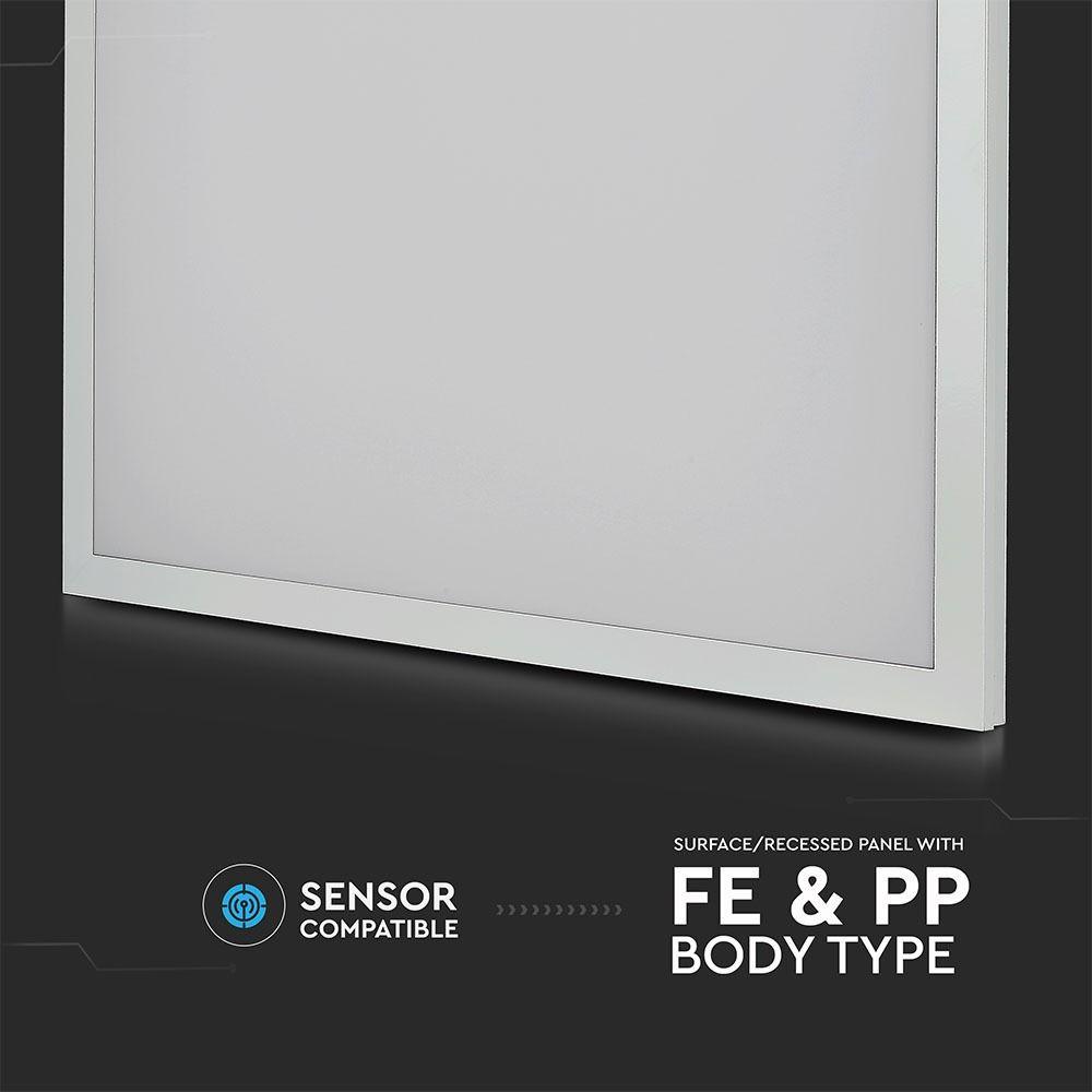 40W Panel LED 600x600mm, 2w1, Barwa:4000K, Opakowanie: 6szt., VTAC, SKU 64511