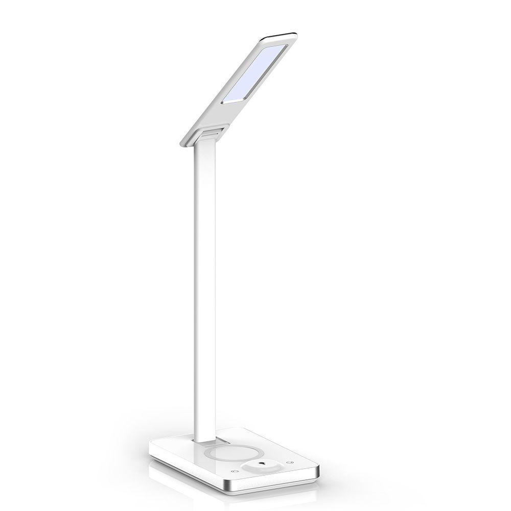 VT-7505 7W LED TABLE LAMP WIRELESS CHARGER 3000K-6500K WHITE